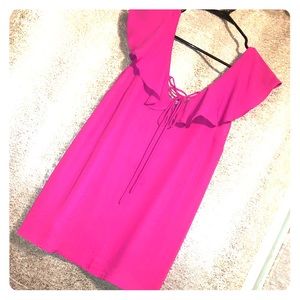 Fuchsia pink tank top